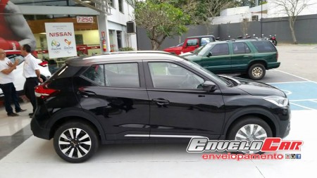 Envelopamento de Teto Nissan Kicks